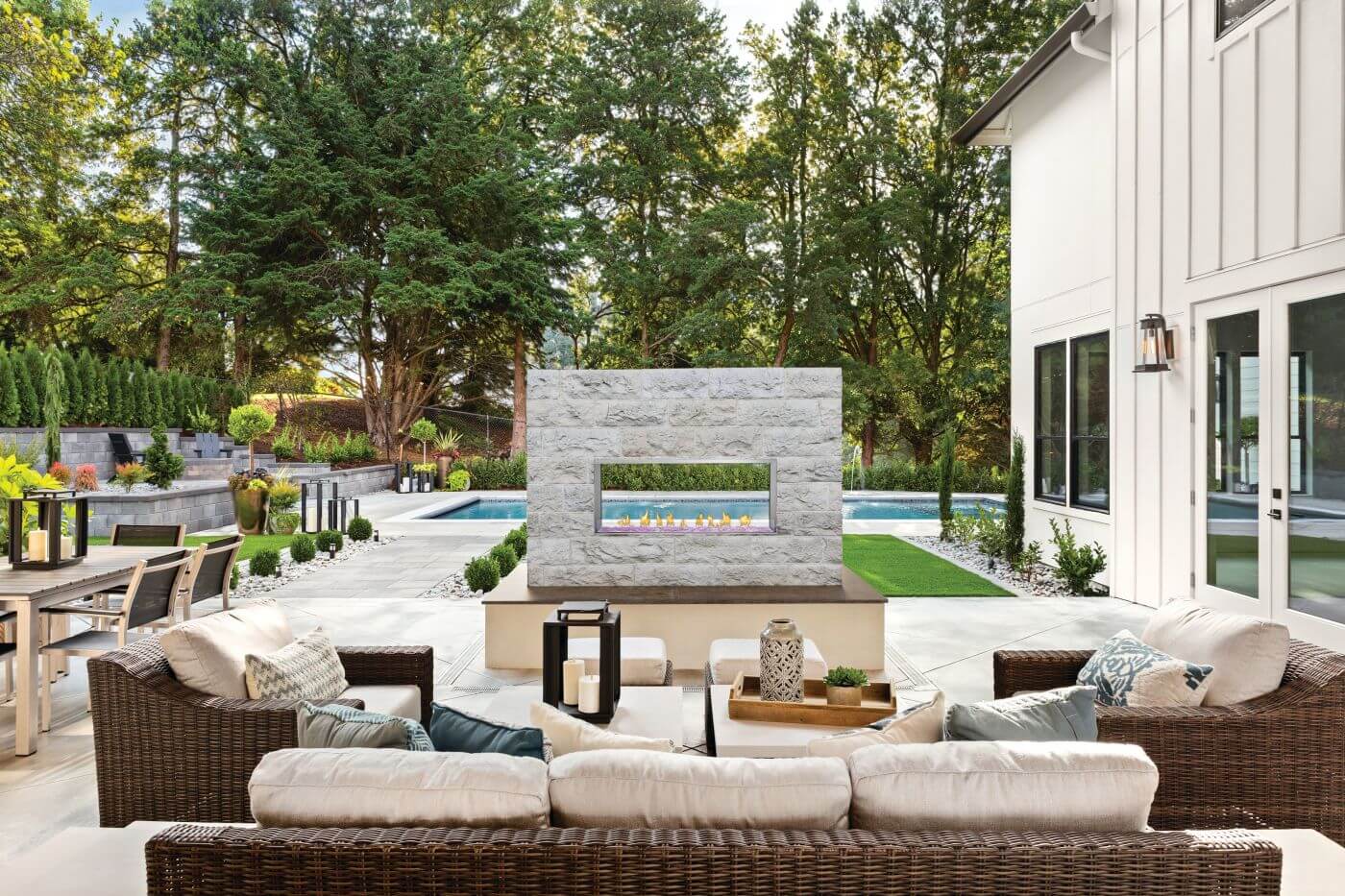 Patio Elegance Galaxy 50 Outdoor Gas Fireplace GSS50 - The Vitality Estate