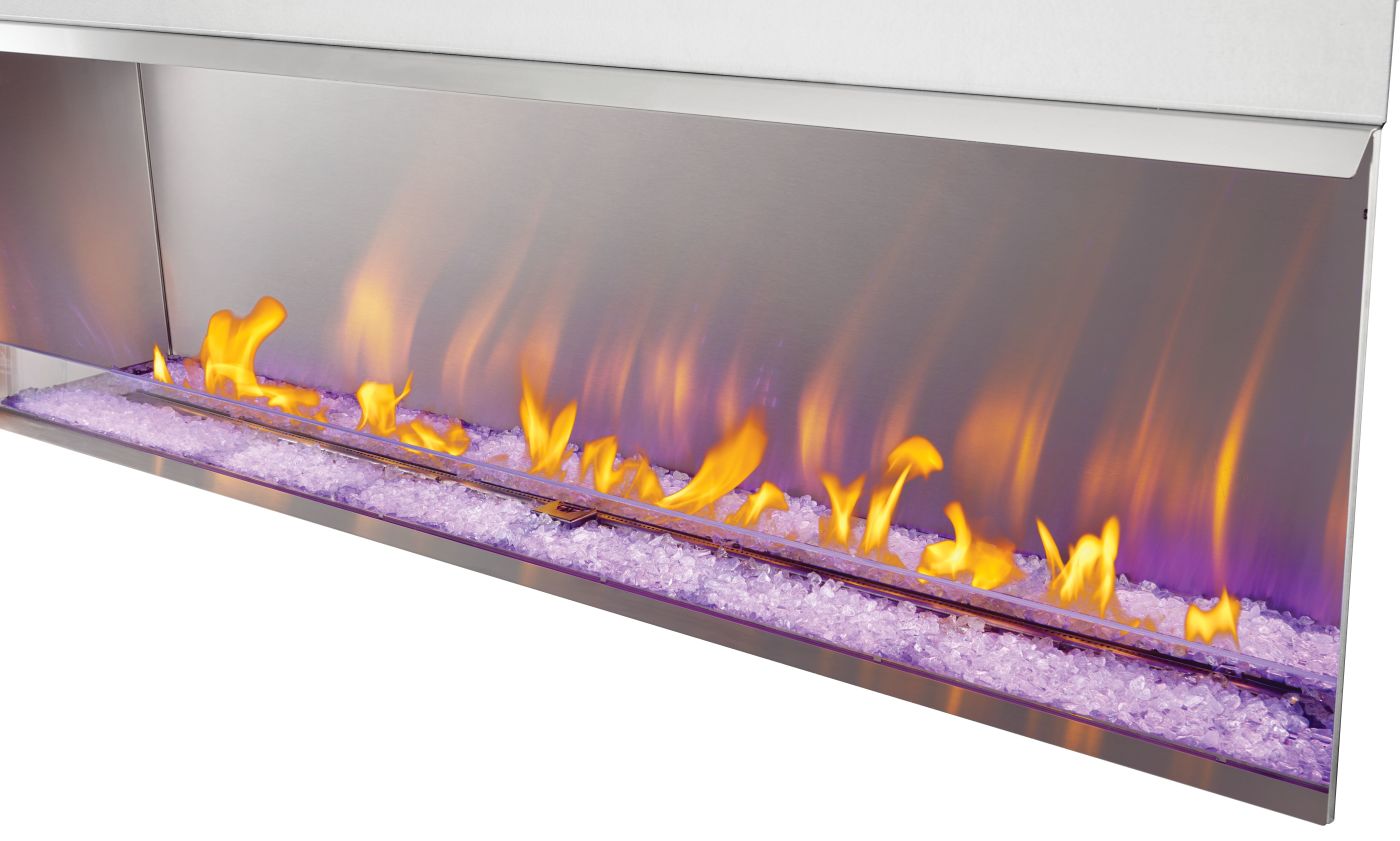 Patio Elegance Galaxy Outdoor Gas Fireplace - GSS74 for Ultimate Outdoor Comfort - The Vitality Estate