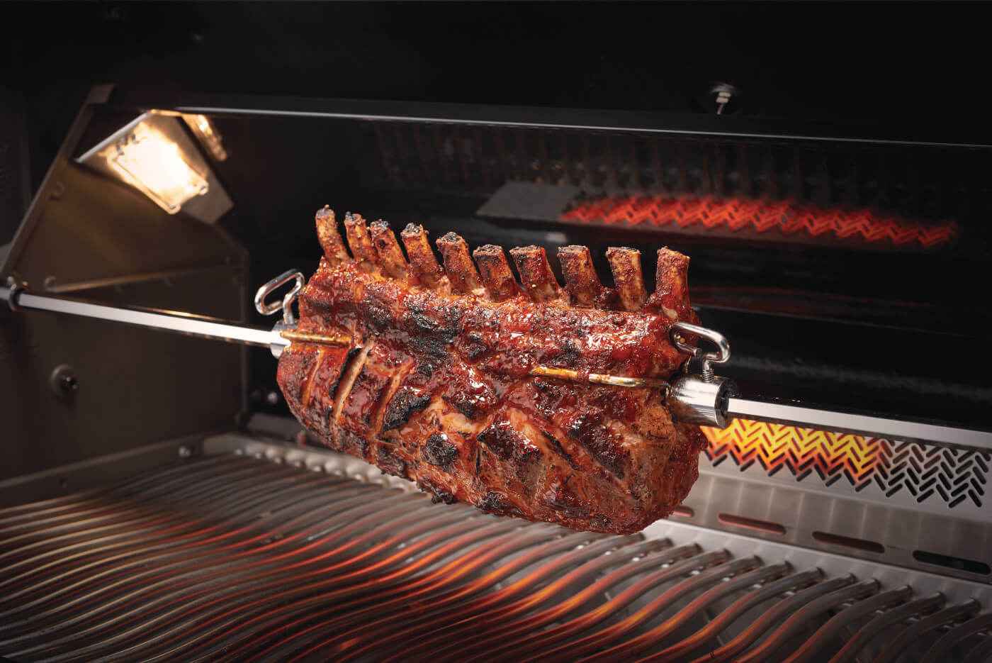 Patio Elegance Gas Grill Prestige PRO 665 RSIB with Infrared Side and Rear Burners - The Vitality Estate