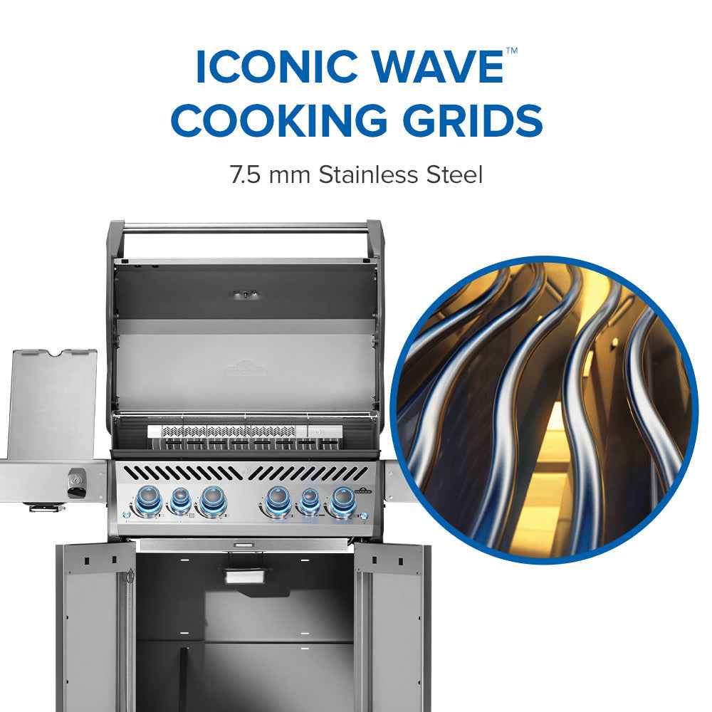 Patio Elegance Gas Grill Rogue PRO‑S 525 RSIB with Infrared Side and Rear Burners - The Vitality Estate