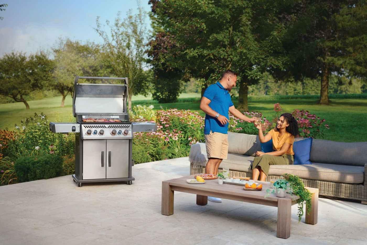 Patio Elegance Gas Grill Rogue PRO‑S 525 RSIB with Infrared Side and Rear Burners - The Vitality Estate