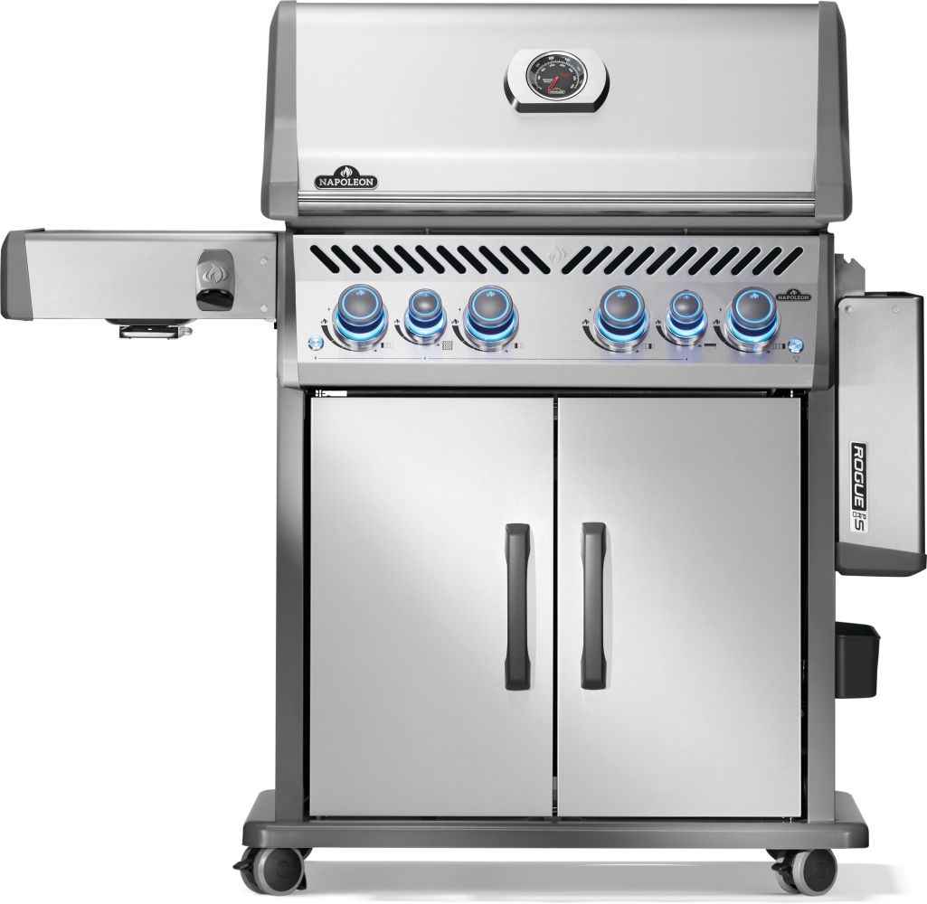 Patio Elegance Gas Grill Rogue PRO‑S 525 RSIB with Infrared Side and Rear Burners - The Vitality Estate