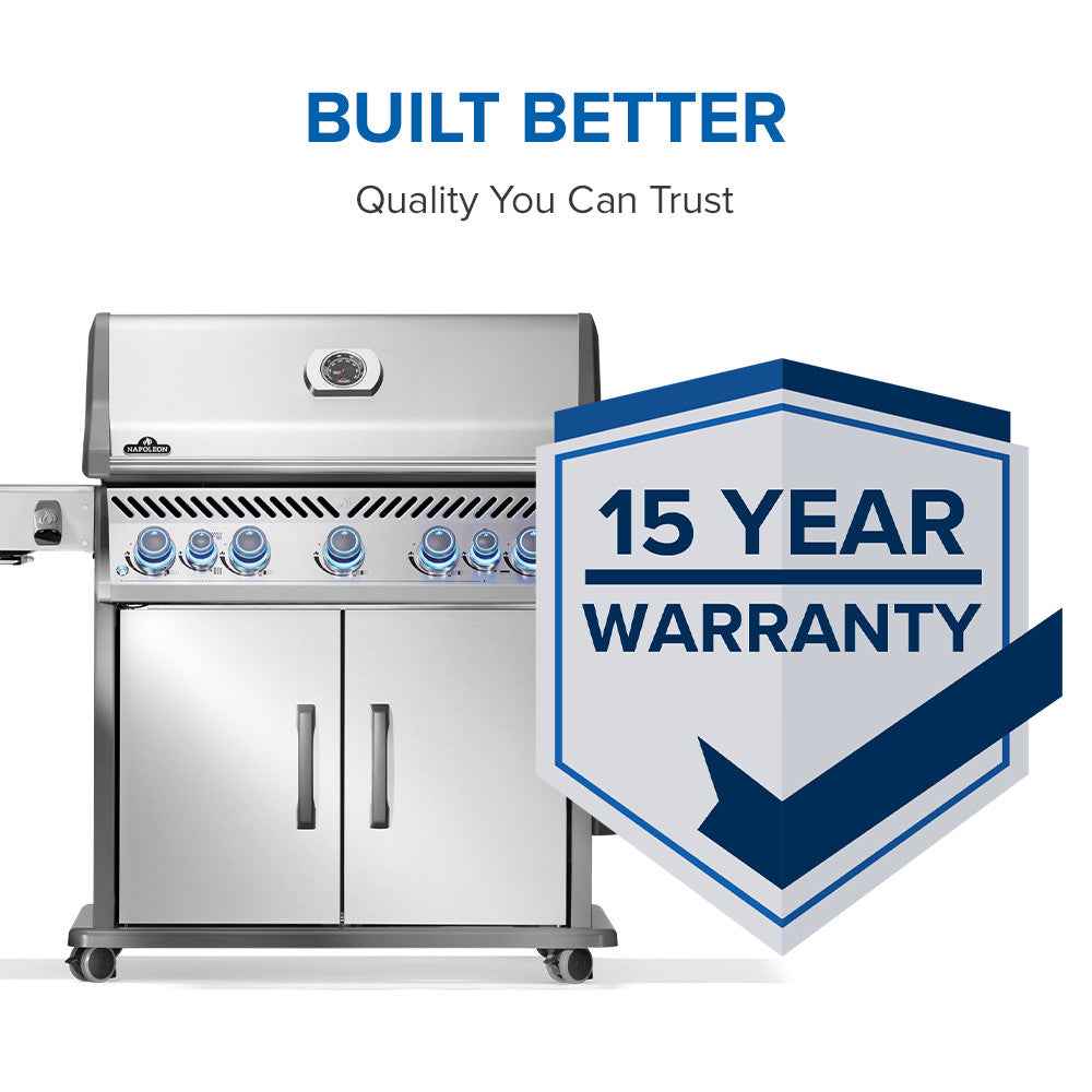 Patio Elegance Gas Grill Rogue PRO‑S 625 RSIB with Infrared Side and Rear Burners - The Vitality Estate
