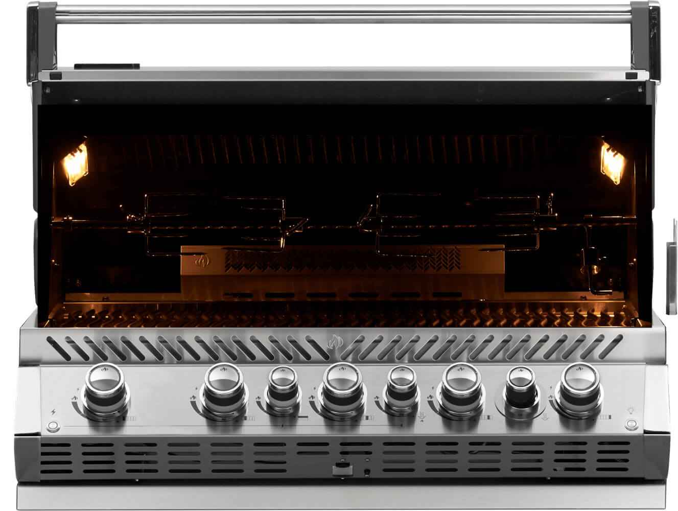 Patio Elegance Gas Grill with Infrared Rear Burner - Prestige PRO™ 665 - The Vitality Estate