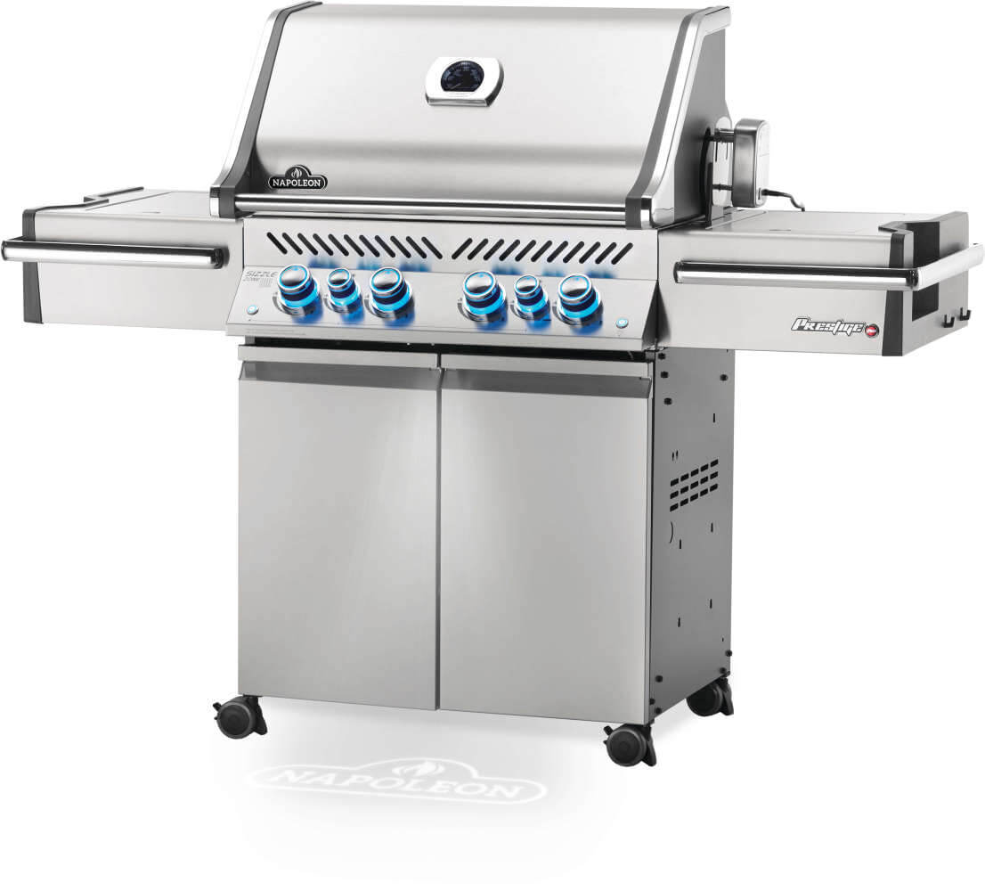 Patio Elegance Grill Prestige PRO 500 RSIB Gas Grill with Infrared Side and Rear Burners - The Vitality Estate