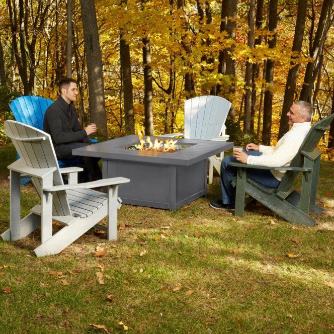 Patio Elegance Hamptons Square Patioflame Fire Table – Perfect Outdoor Heating Solution - The Vitality Estate