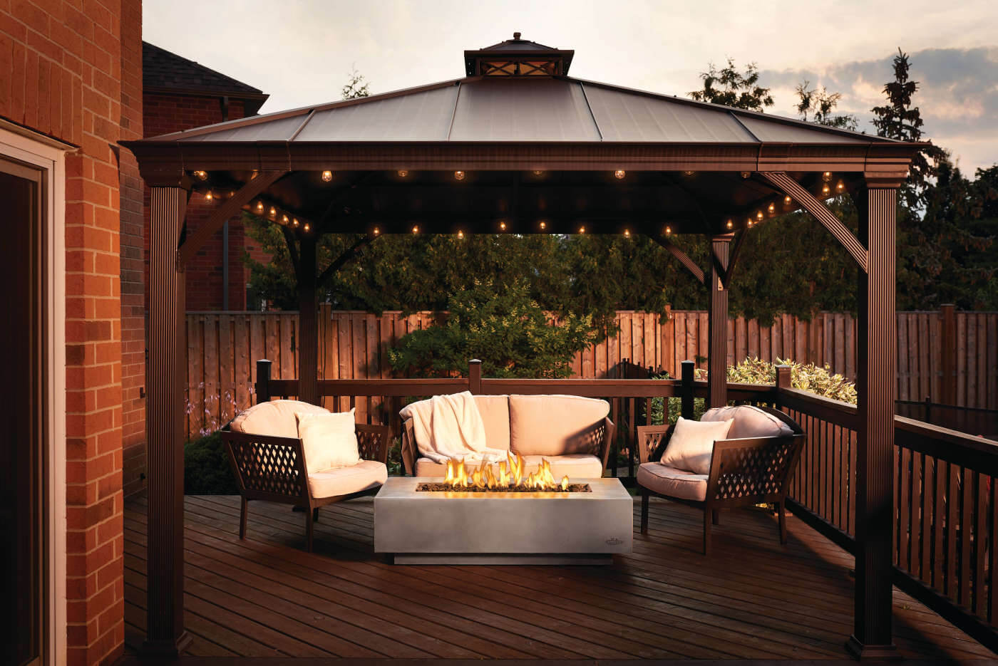 Patio Elegance Nexus 56-Inch Patioflame Fire Table for Ultimate Outdoor Enjoyment - The Vitality Estate