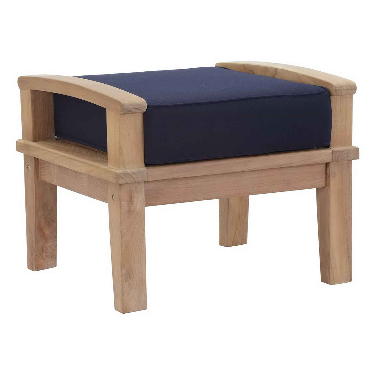 Patio Elegance Outdoor Lounge Set - Marina 9-Piece Teak Collection by Modway - The Vitality Estate