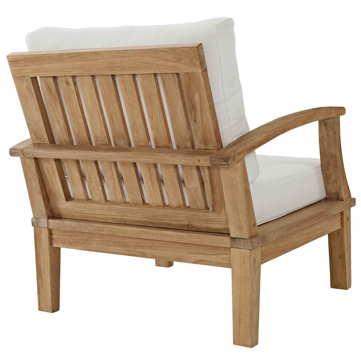 Patio Elegance Outdoor Lounge Set - Marina 9-Piece Teak Collection by Modway - The Vitality Estate
