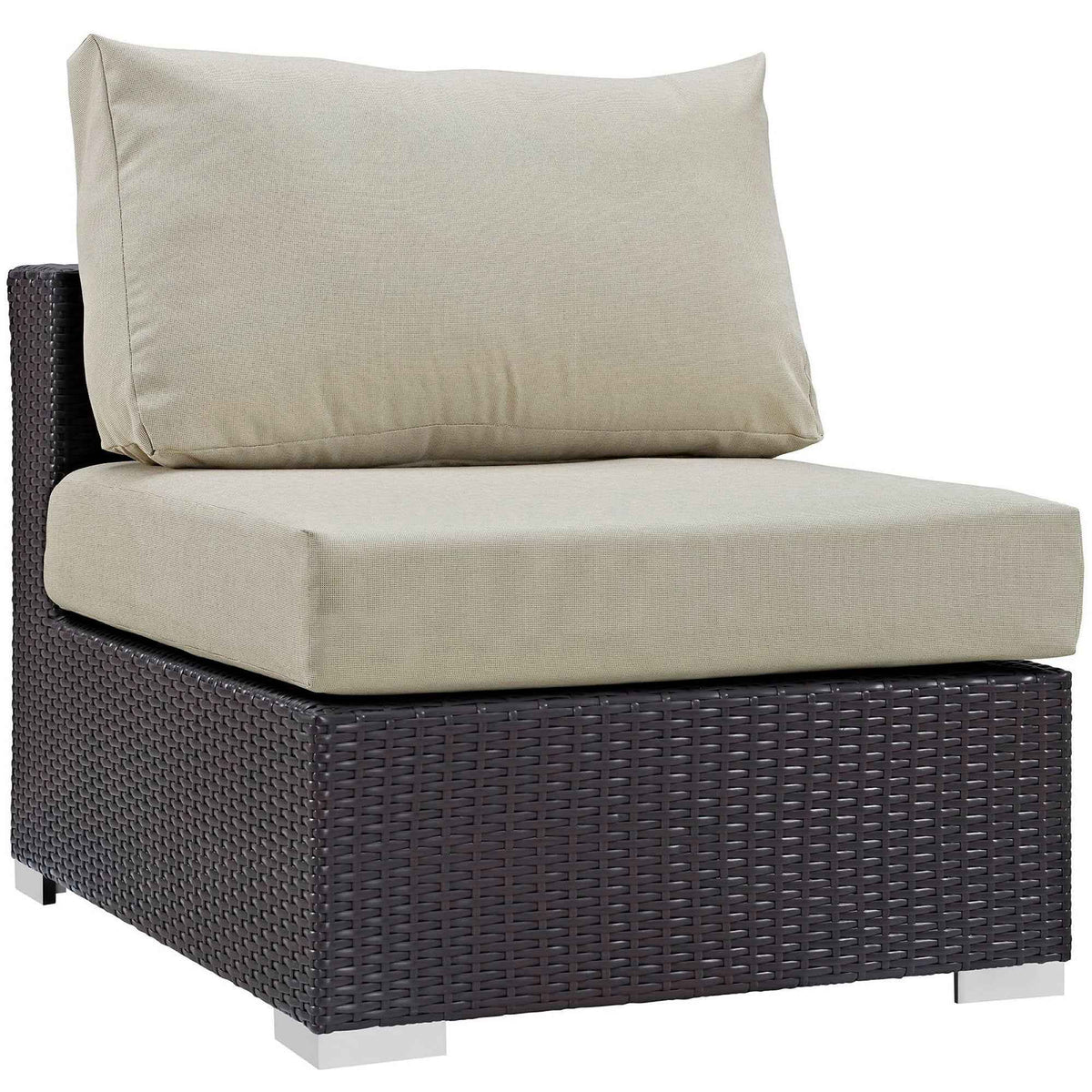 Patio Elegance Outdoor Sectional Set - 10-Piece Convene Lounge Set by Modway - The Vitality Estate