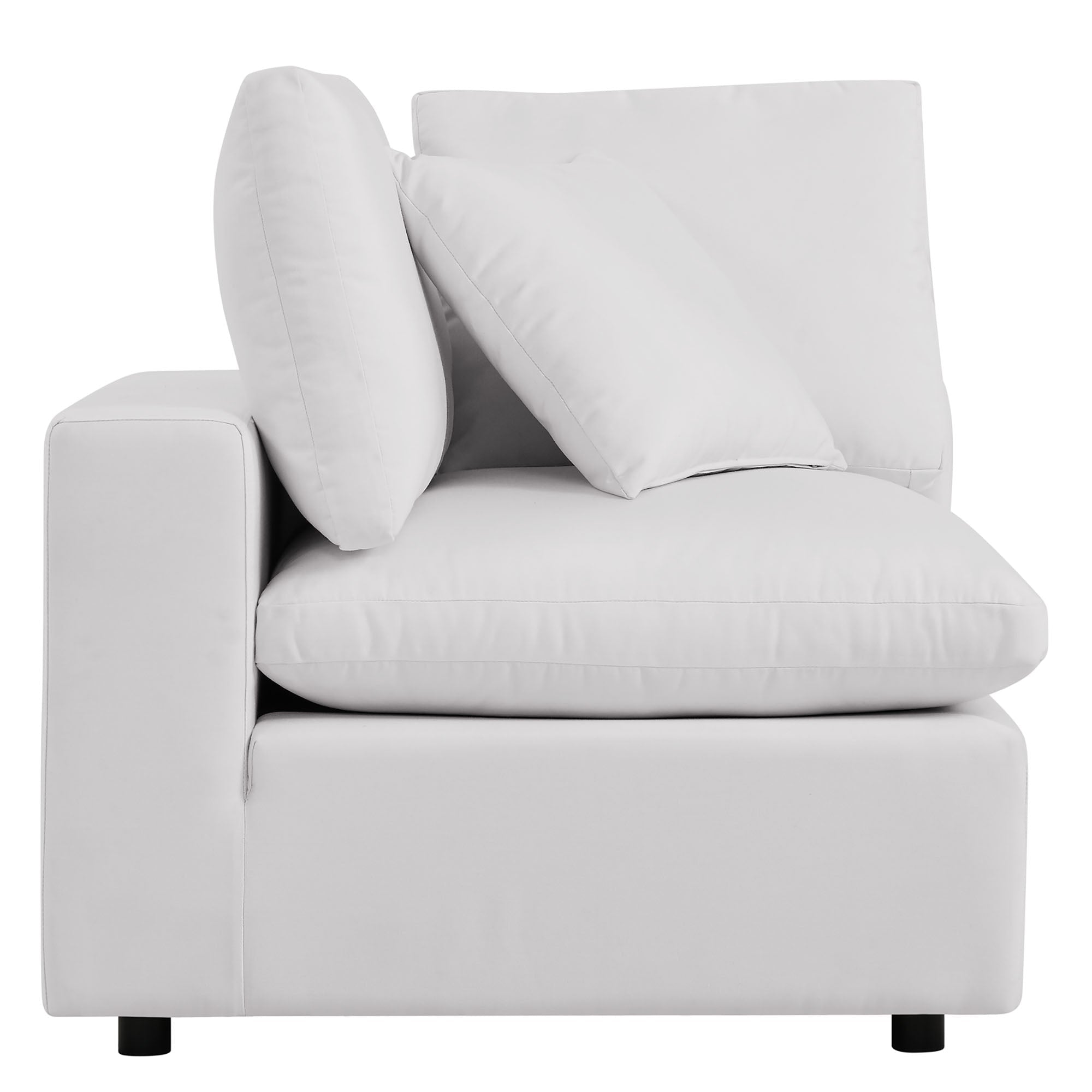 Patio Elegance Outdoor Sectional Sofa Set by Modway – Stylish 5-Piece Furniture for Patios - The Vitality Estate