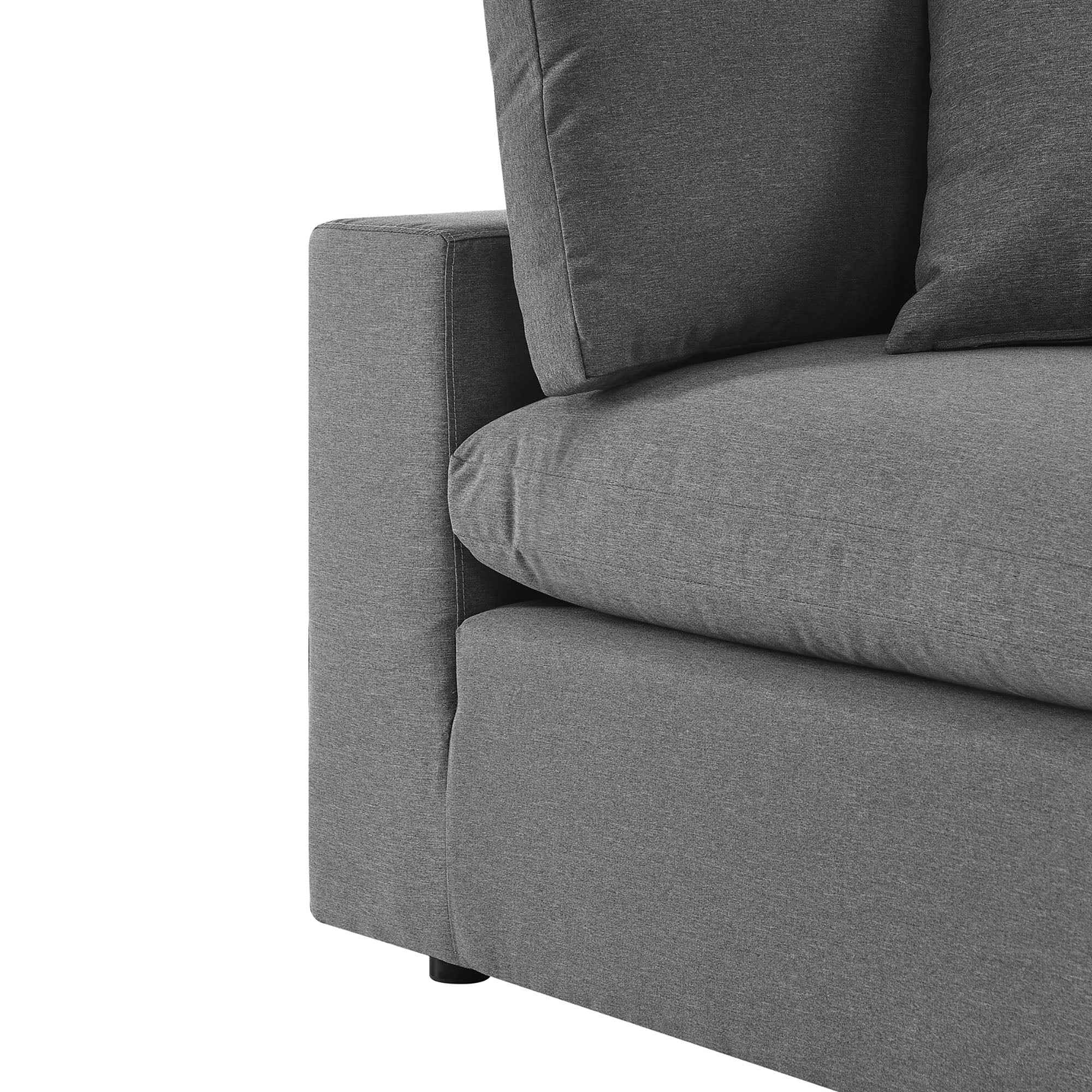 Patio Elegance Outdoor Sectional Sofa Set by Modway – Stylish 5-Piece Furniture for Patios - The Vitality Estate