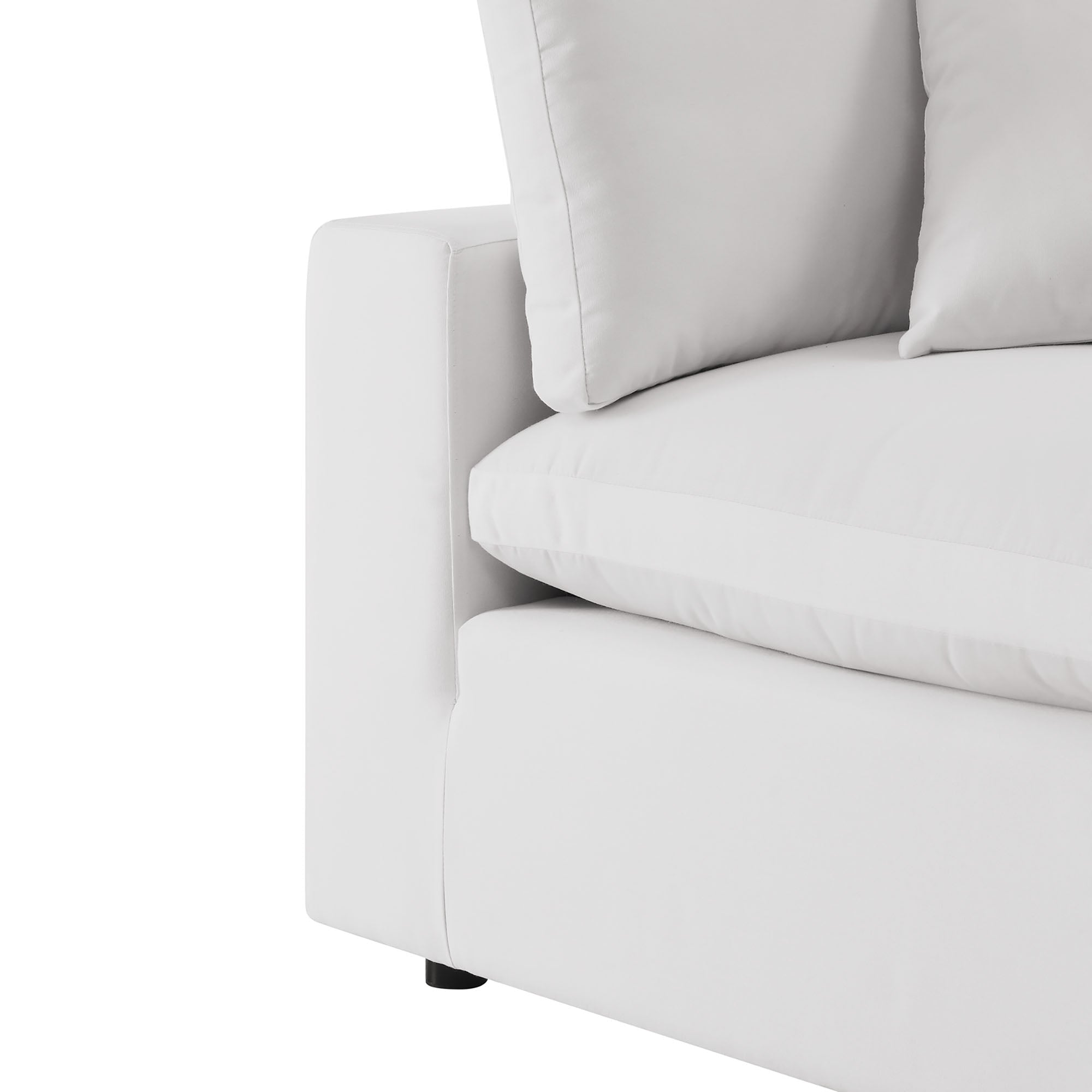 Patio Elegance Outdoor Sectional Sofa Set by Modway – Stylish 5-Piece Furniture for Patios - The Vitality Estate