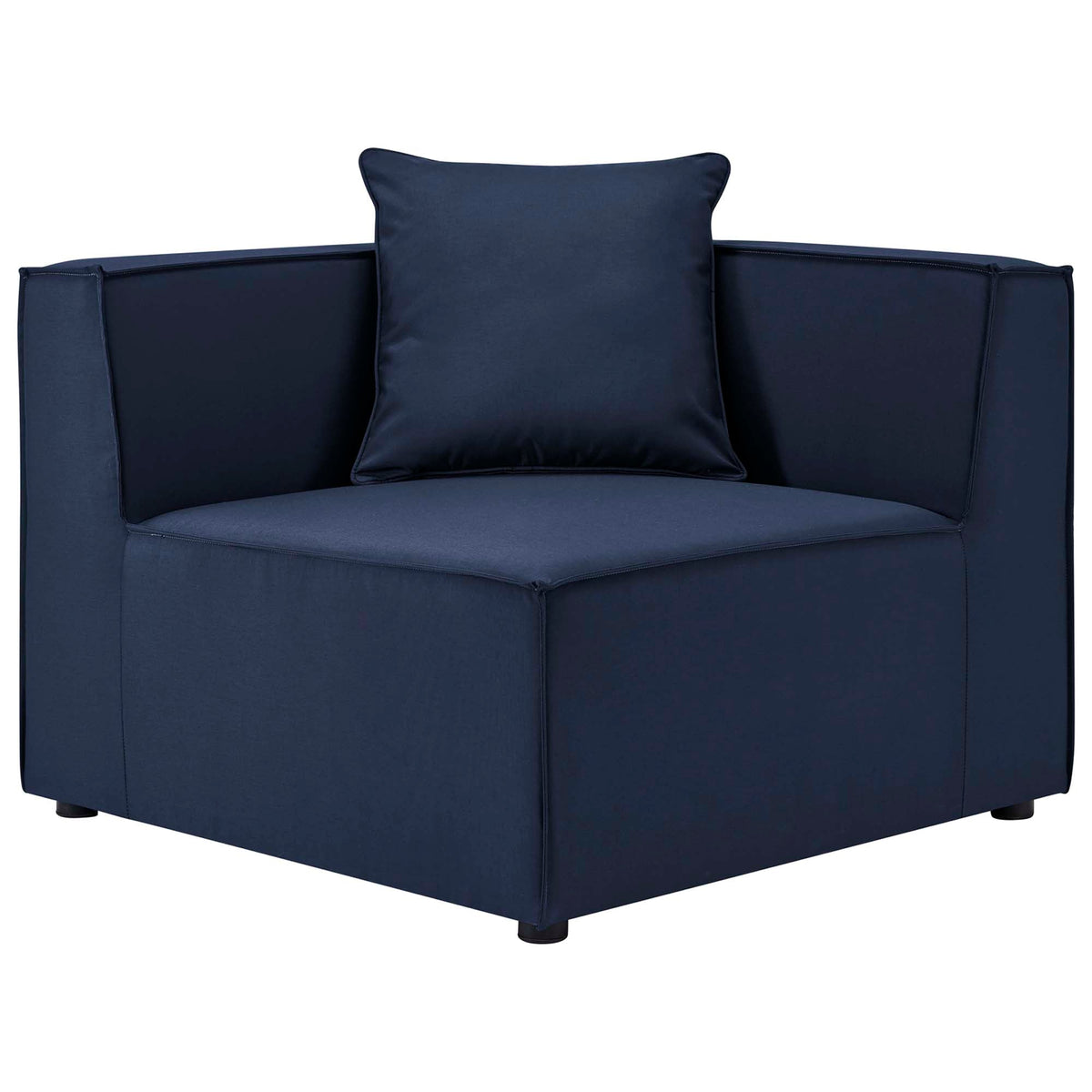 Patio Elegance Sectional Sofa - Saybrook 8-Piece Outdoor Upholstered Sofa by Modway - The Vitality Estate
