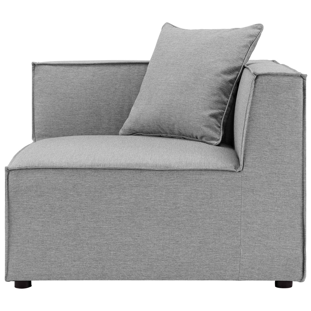 Patio Elegance Sectional Sofa - Saybrook 8-Piece Outdoor Upholstered Sofa by Modway - The Vitality Estate
