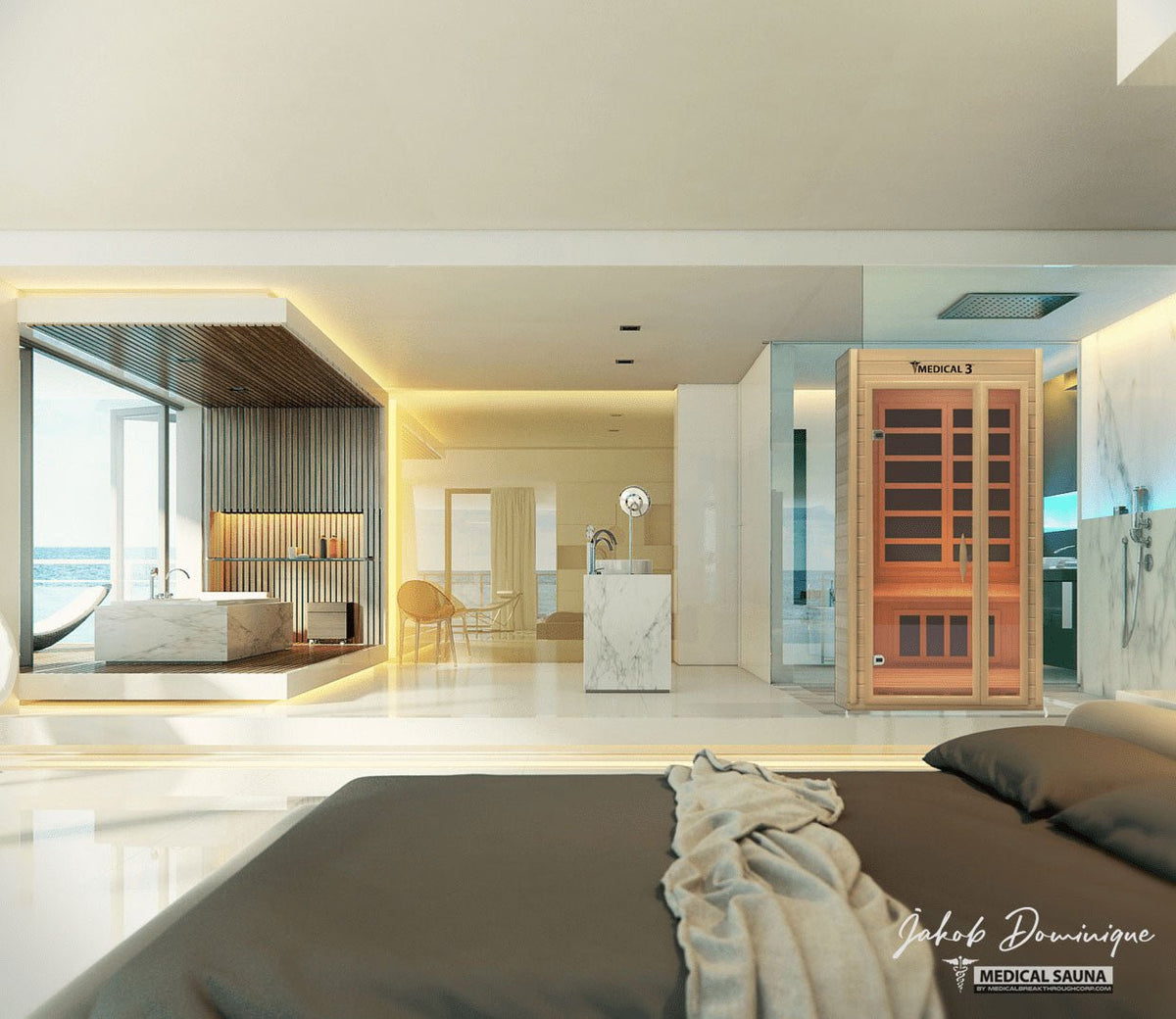 Personal Home Infrared Full Spectrum Sauna | Medical 3™ - The Vitality Estate