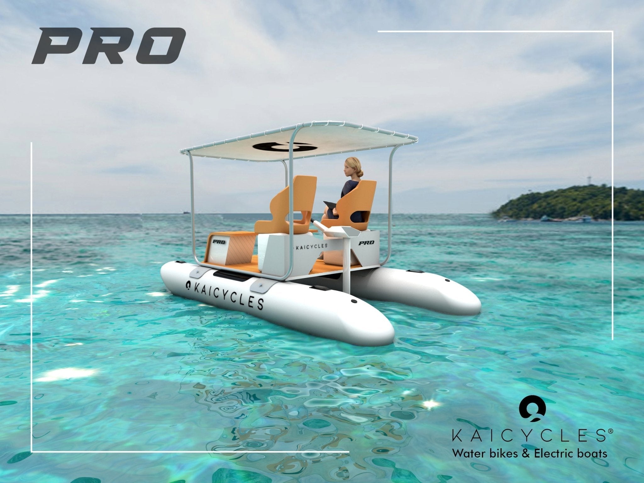 PRO Inflatable e-Boat (Made in EU) - The Vitality Estate