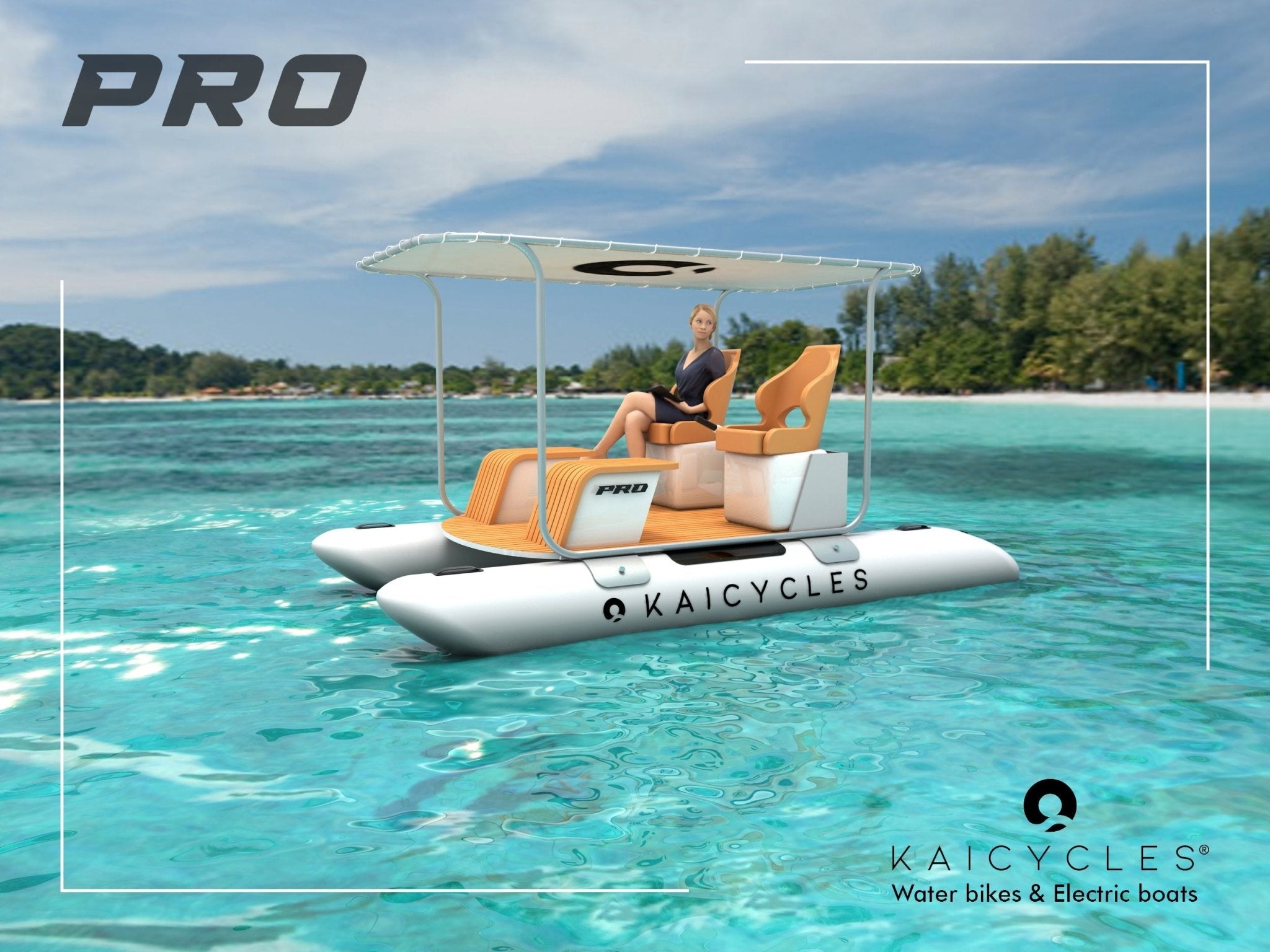 PRO Inflatable e-Boat (Made in EU) - The Vitality Estate