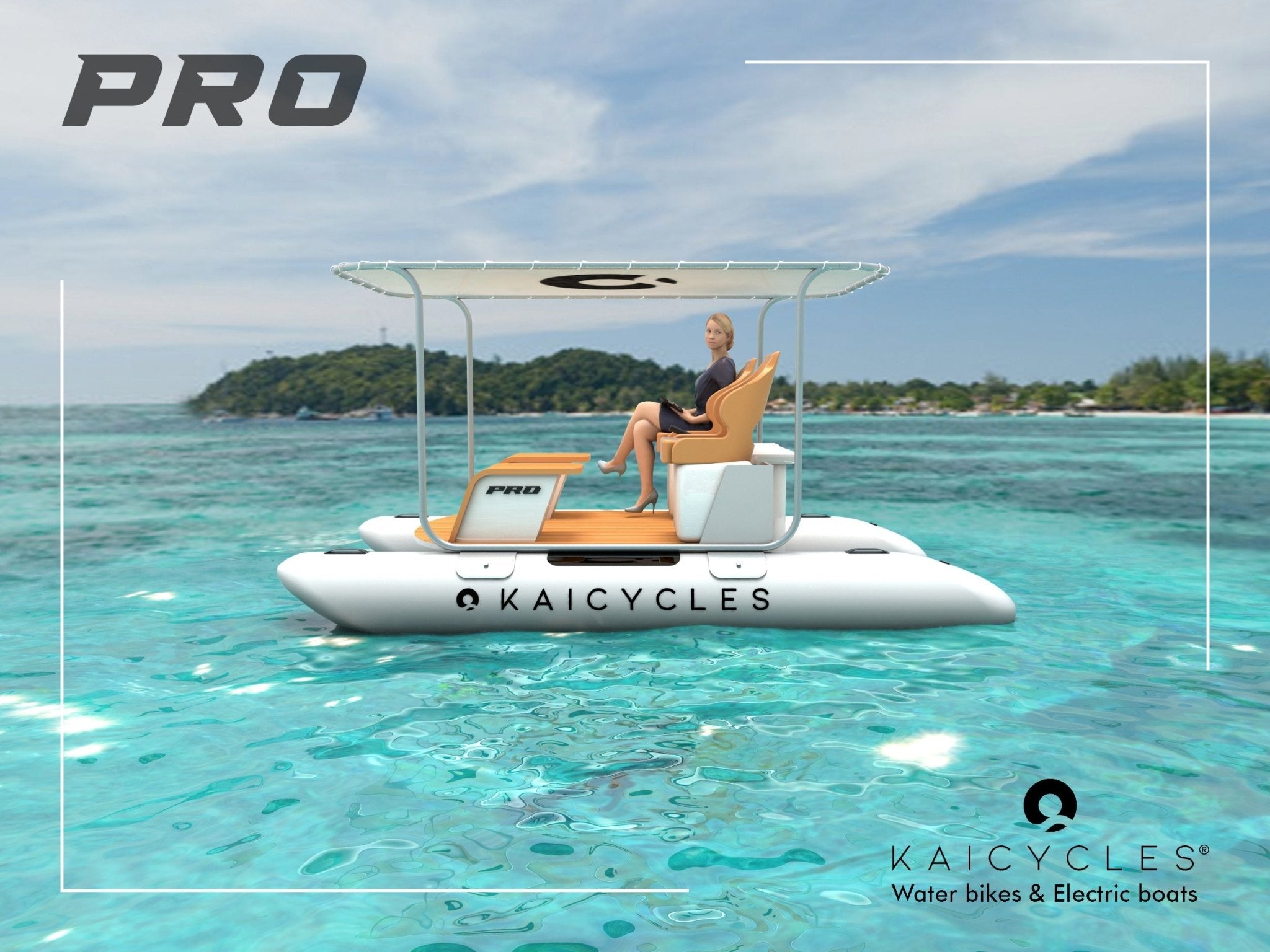 PRO Inflatable e-Boat (Made in EU) - The Vitality Estate