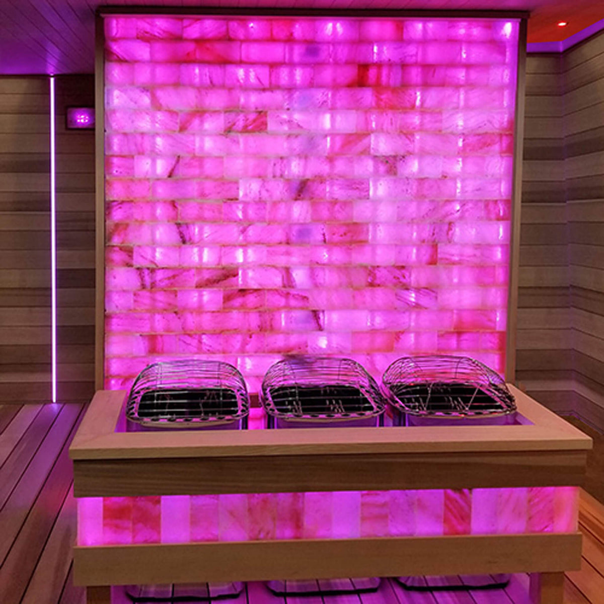 Prosaunas Customizable Himalayan Salt Sauna Wall Kit (SAK32510) - The Vitality Estate