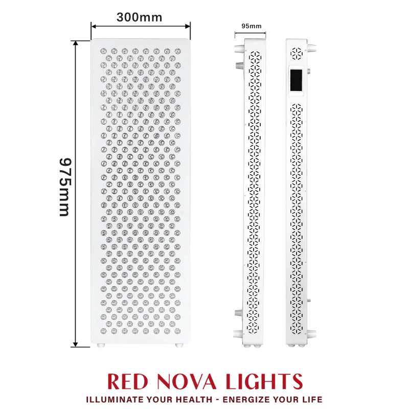 Red Nova Light Smart 1500 Pro – Advanced Full-Spectrum Red & Infrared Therapy Panel (630–1060nm) - The Vitality Estate