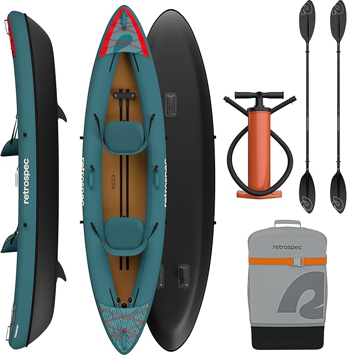 Retrospec Coaster Single & Tandem Inflatable Kayak - The Vitality Estate
