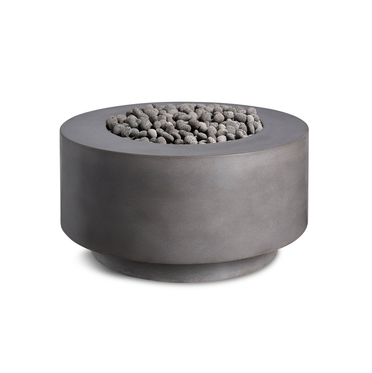 Rund | Cylindrical Concrete Fire Bowl - The Vitality Estate