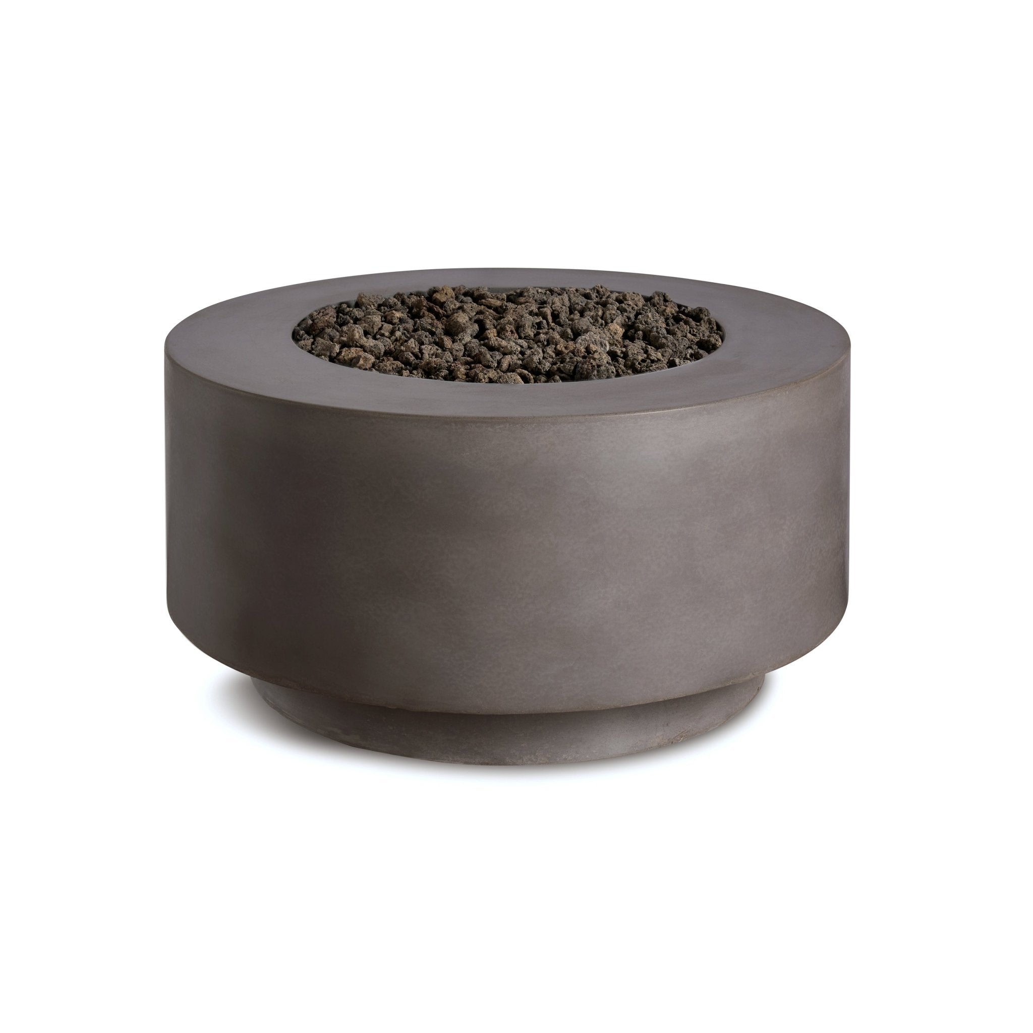 Rund | Cylindrical Concrete Fire Bowl - The Vitality Estate