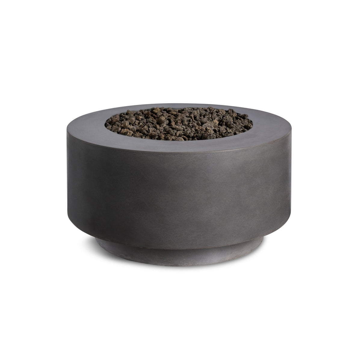 Rund | Cylindrical Concrete Fire Bowl - The Vitality Estate