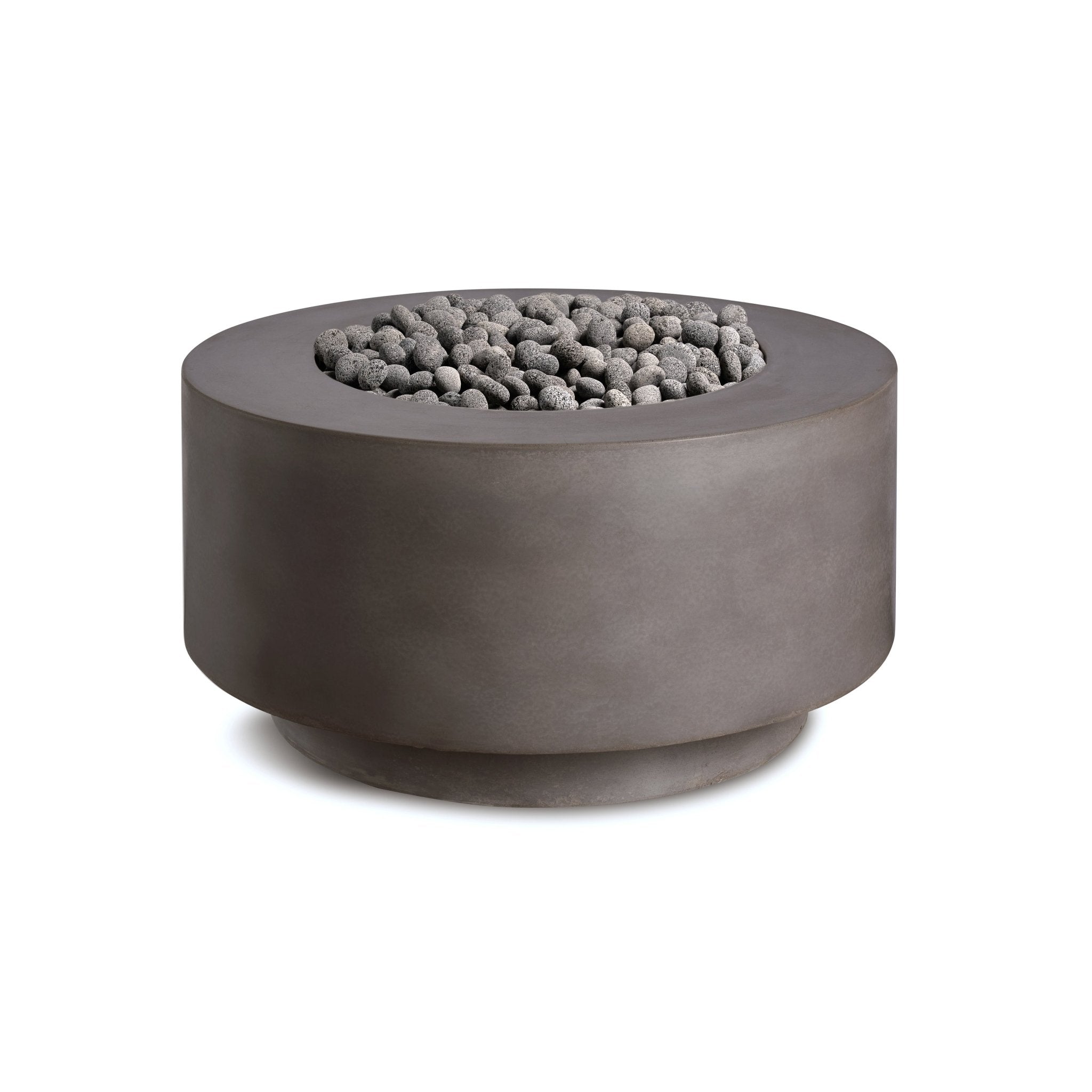 Rund | Cylindrical Concrete Fire Bowl - The Vitality Estate