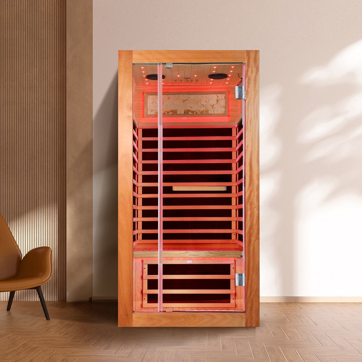 Single-person sauna room - The Vitality Estate