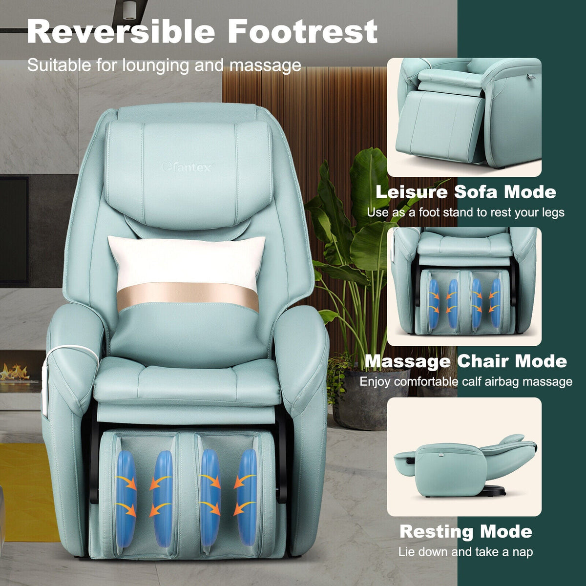 Soothe 26 - Full Body Zero Gravity Massage Chair with Pillow - The Vitality Estate