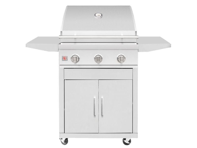 Summerset Sizzler 25-Inch 3-Burner Freestanding Gas Grill - The Vitality Estate