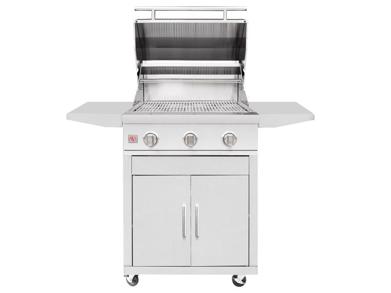 Summerset Sizzler 25-Inch 3-Burner Freestanding Gas Grill - The Vitality Estate