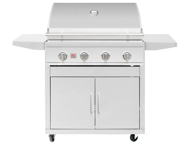 Summerset Sizzler 32-Inch 4-Burner Freestanding Gas Grill - The Vitality Estate