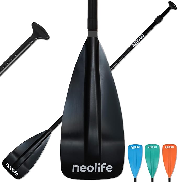 SUP Paddleboard Paddle with Aluminum Shaft and Nylon Blade, Lightweight Stand Up Paddle Board Oars, Adjustable170-210 cm/68-84 inch - The Vitality Estate