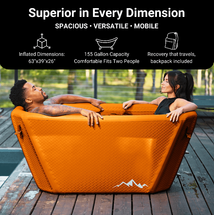 The Big Tex Endurance Plunge Tub - The Vitality Estate