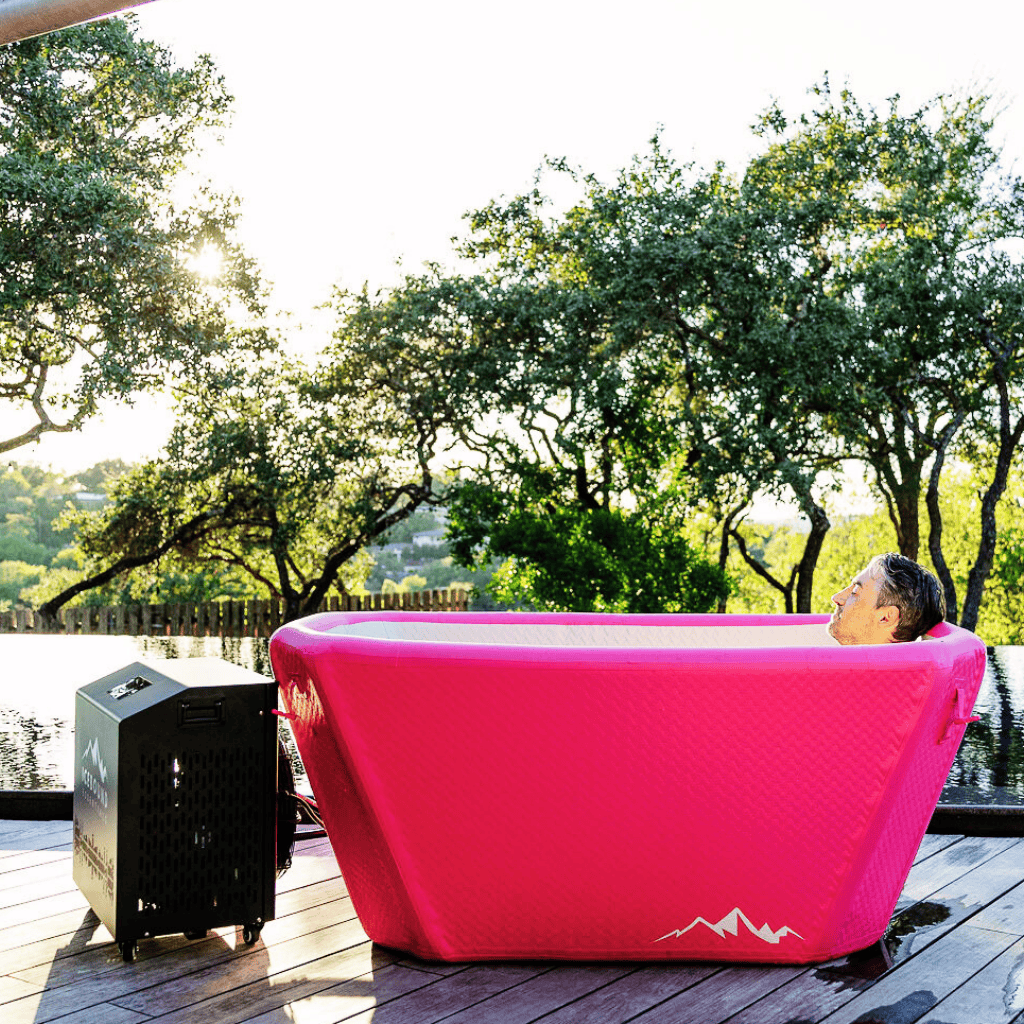 The Pink Endurance Plunge Tub - The Vitality Estate