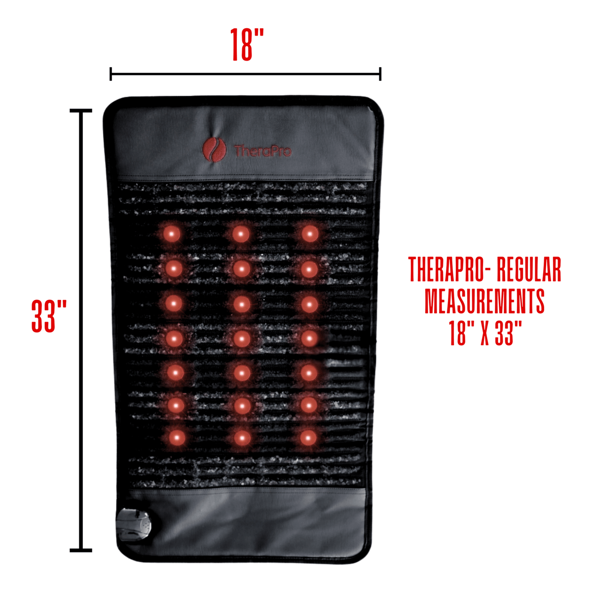 TheraPro™ PEMF, Infrared & Red Light Therapy Recovery Pad – Regular - The Vitality Estate