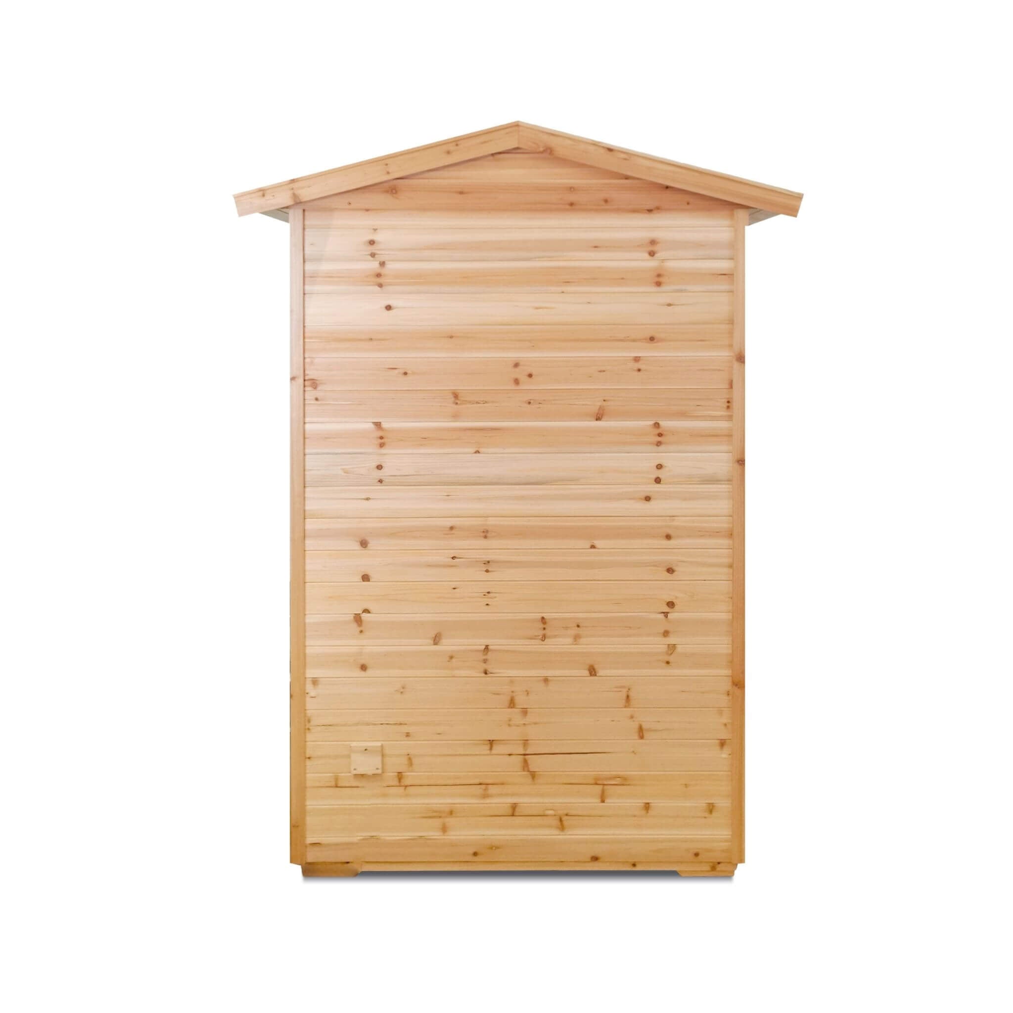 Thermora Vexa 2-Person Outdoor Infrared Sauna With Bluetooth Audio And LED Lighting (SAK28694) - The Vitality Estate
