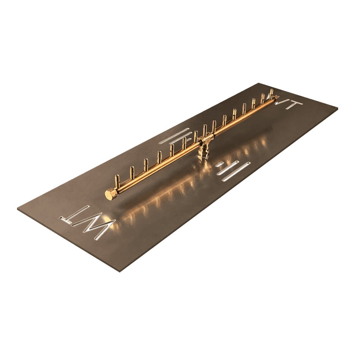 Toplina - Rectangular Concrete Fire Pit Table - The Vitality Estate