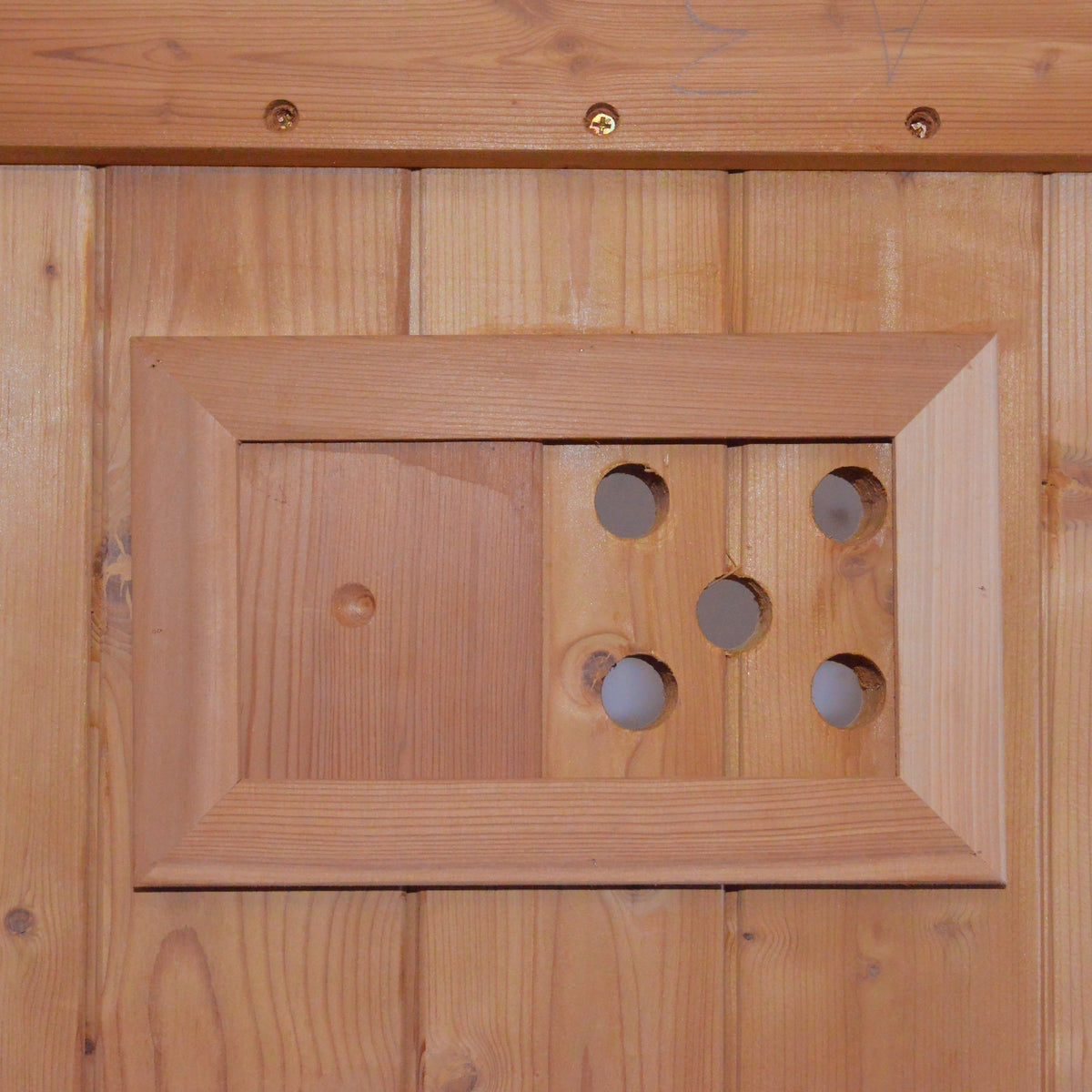 Traditional Cylindrical Stove Double Sauna Room - The Vitality Estate