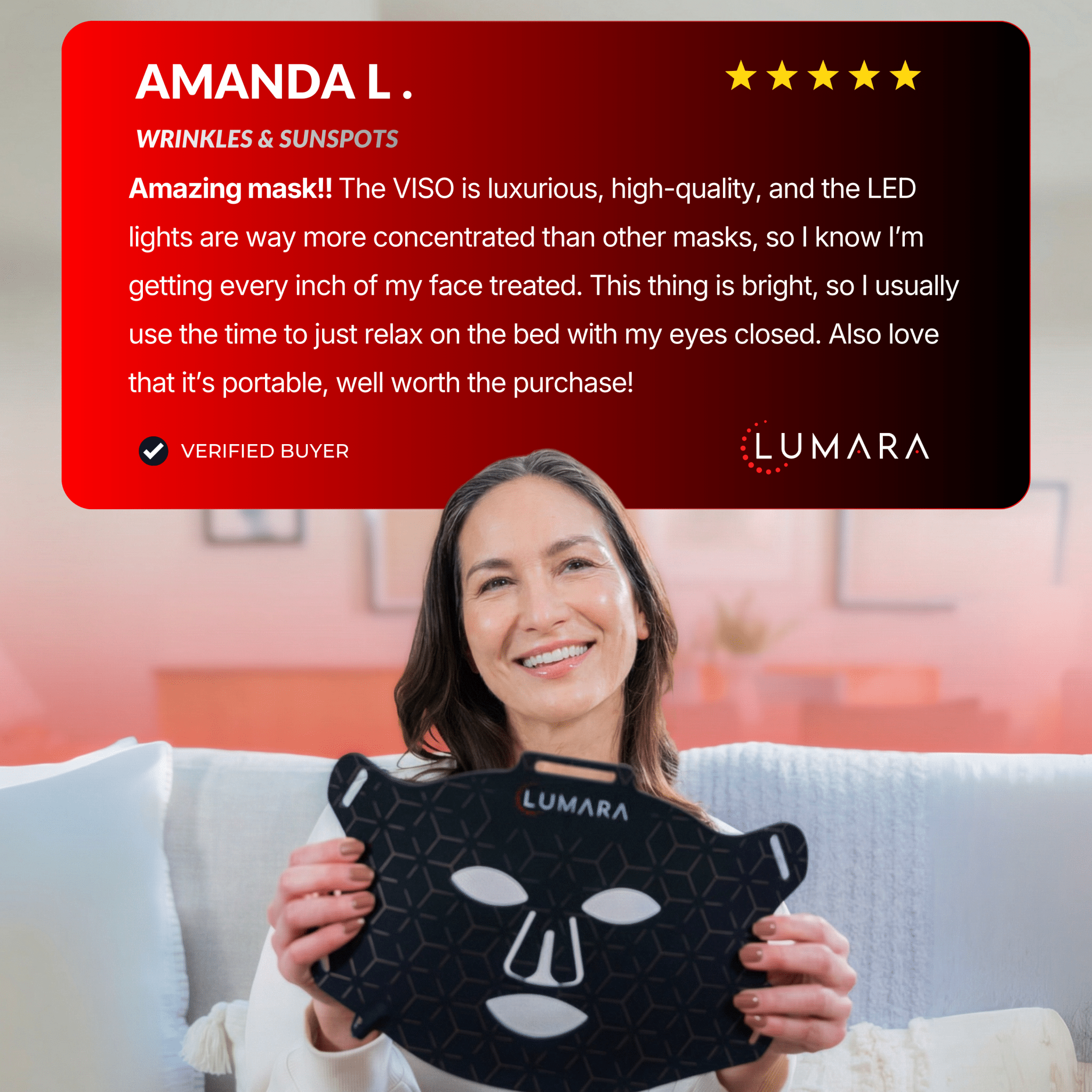 VISO - FDA Certified Red Light Therapy Mask - The Vitality Estate