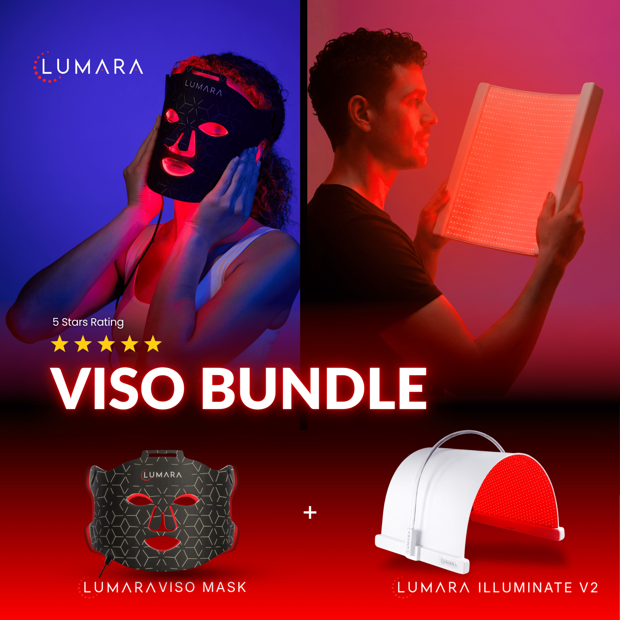 VISO - FDA Certified Red Light Therapy Mask - The Vitality Estate