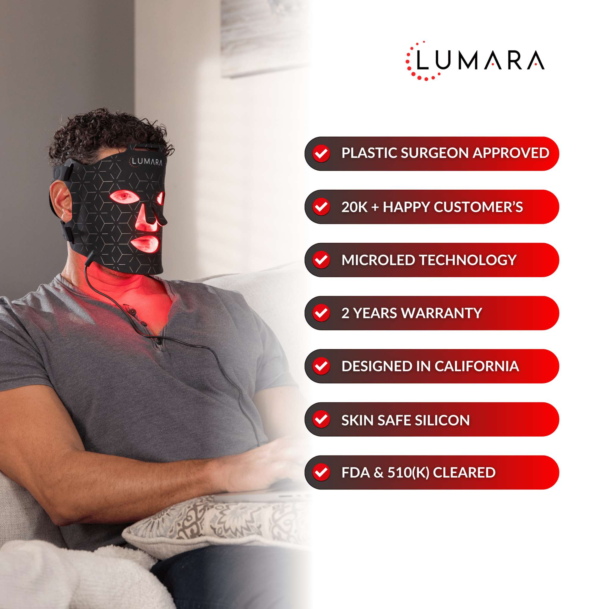 VISO - FDA Certified Red Light Therapy Mask - The Vitality Estate