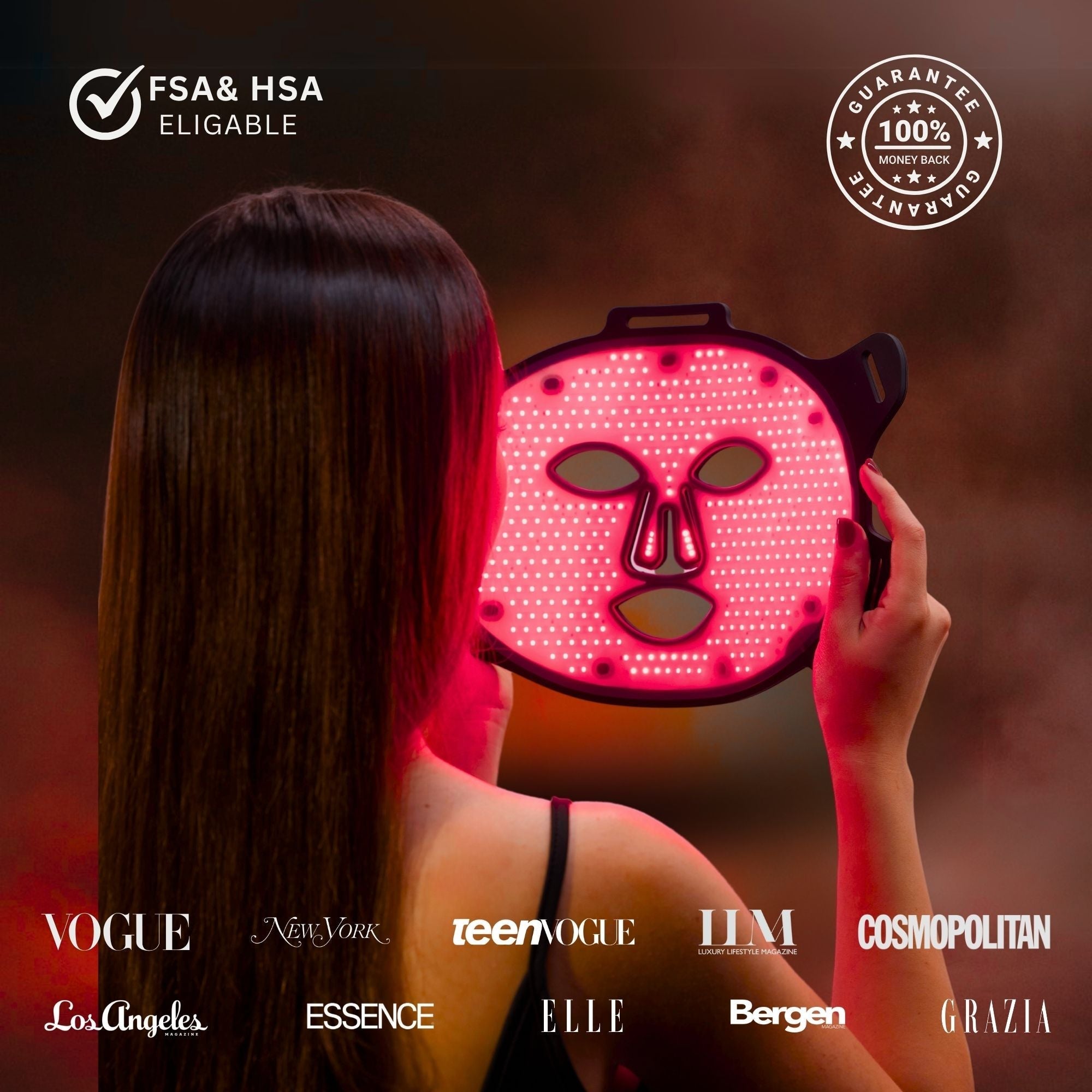 VISO - FDA Certified Red Light Therapy Mask - The Vitality Estate
