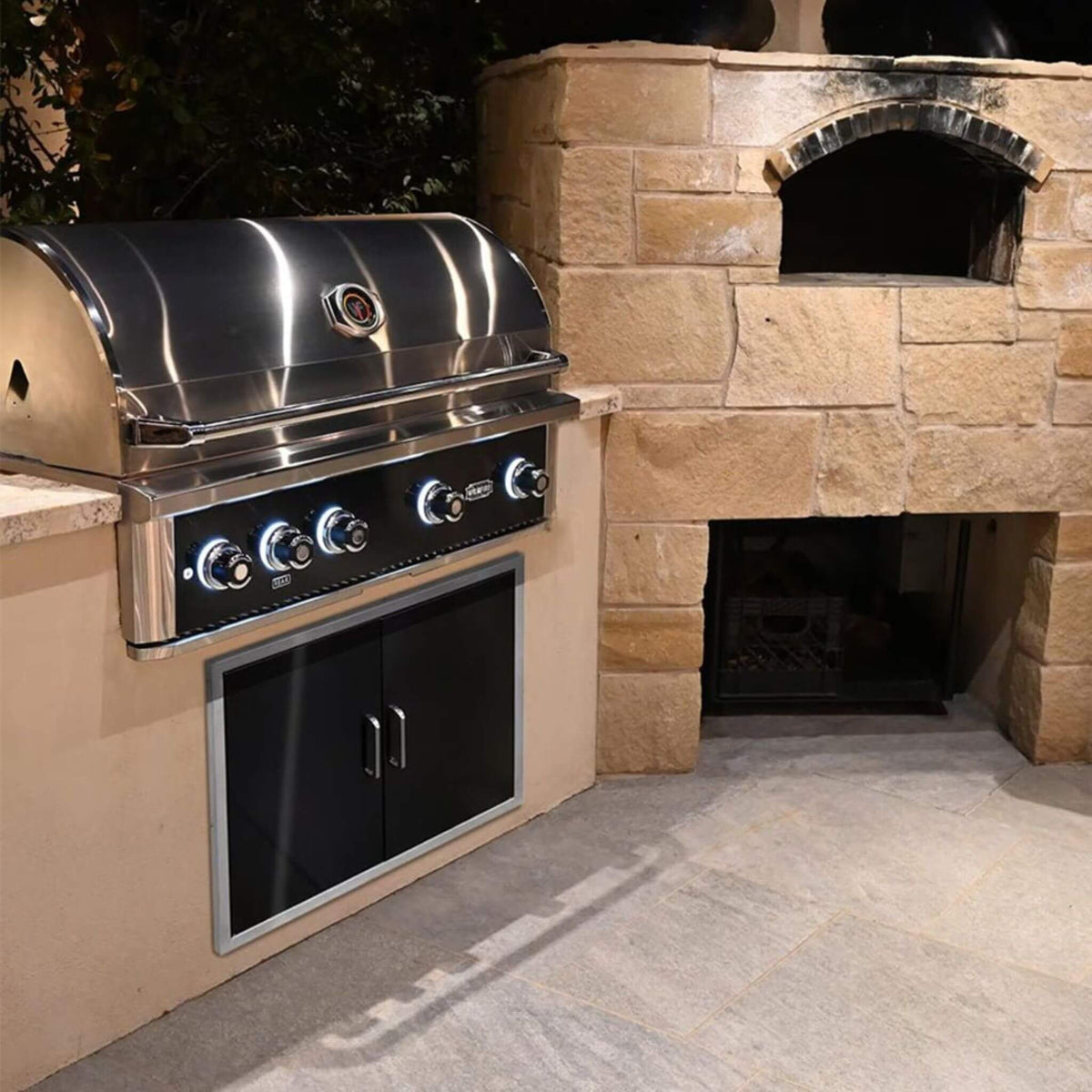 Wildfire Outdoor Living Ranch Pro 42-Inch 304 Stainless Steel Grill [WFPRO42G-BSS/SS] (SAK50263) - The Vitality Estate
