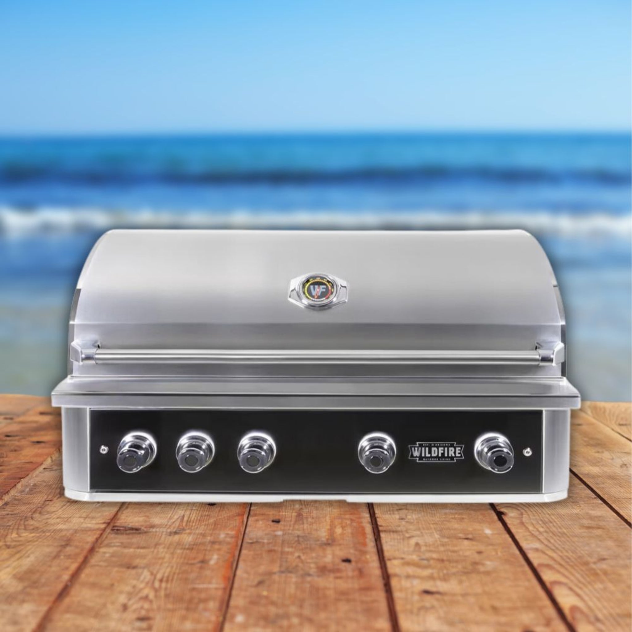 Wildfire Outdoor Living Ranch Pro 42-Inch 304 Stainless Steel Grill [WFPRO42G-BSS/SS] (SAK50263) - The Vitality Estate