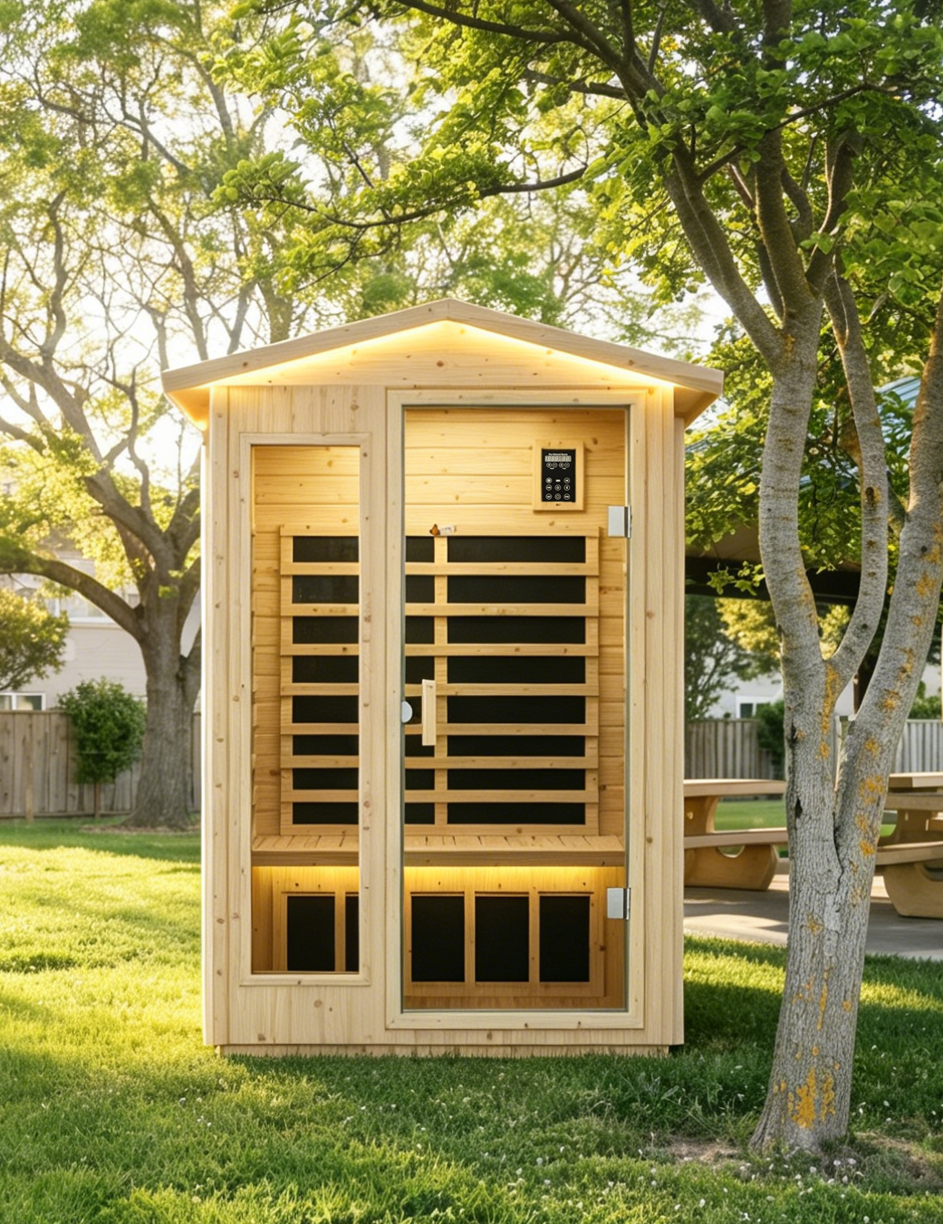 XY-902VY Far Infrared Sauna Room - The Vitality Estate